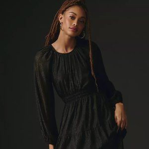 Moon River Crewneck Midi Dress Size M NWT